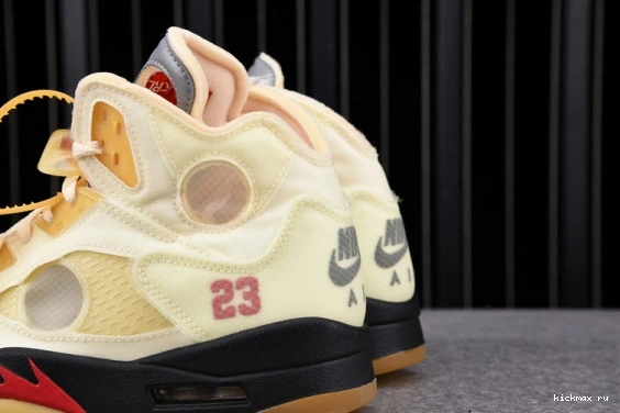 O-W DH8565-100 DH8565-100 AIR Jordan 5 Sail Retro 0518